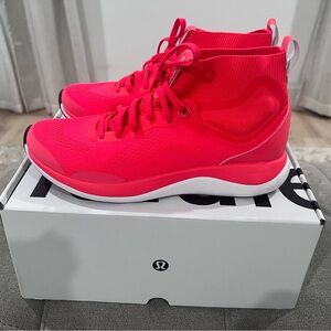 lululemon athletica Pink Sneakers with Mesh Upper